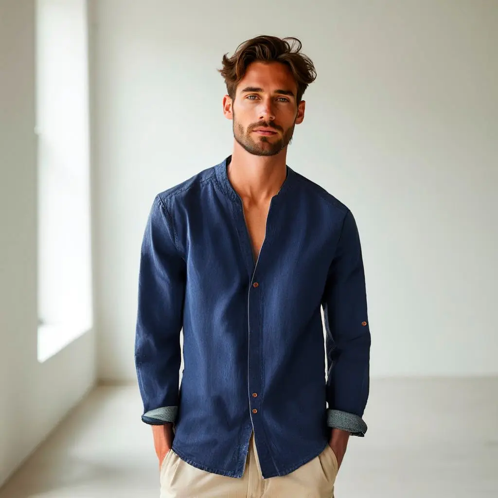 Camisa Bromley de lino - Image 6