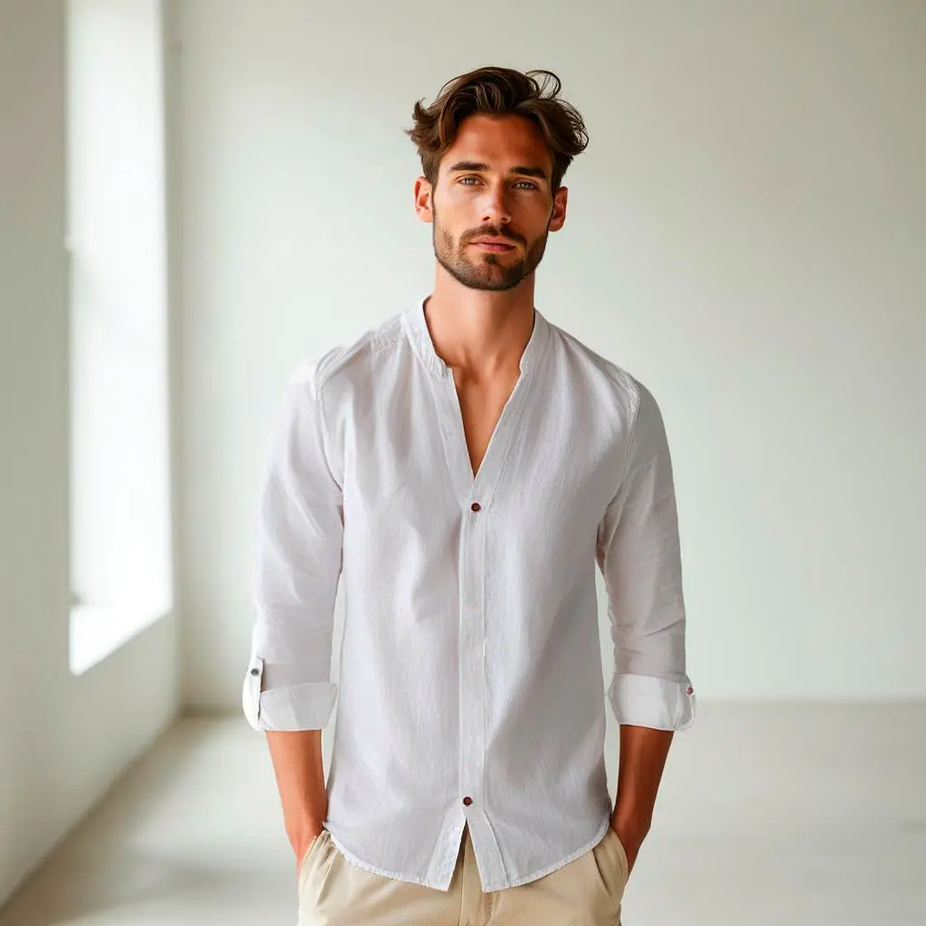 Camisa Bromley de lino - Image 5