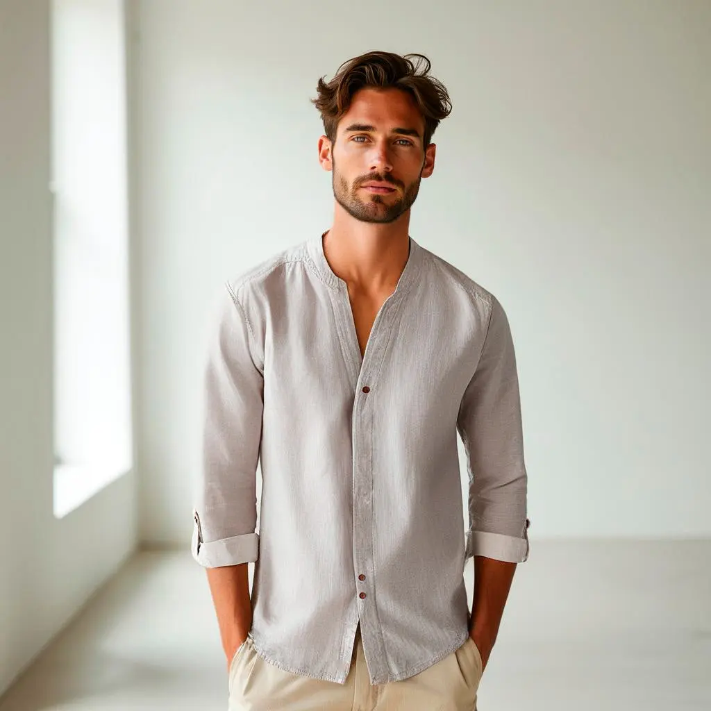 Camisa Bromley de lino - Image 6