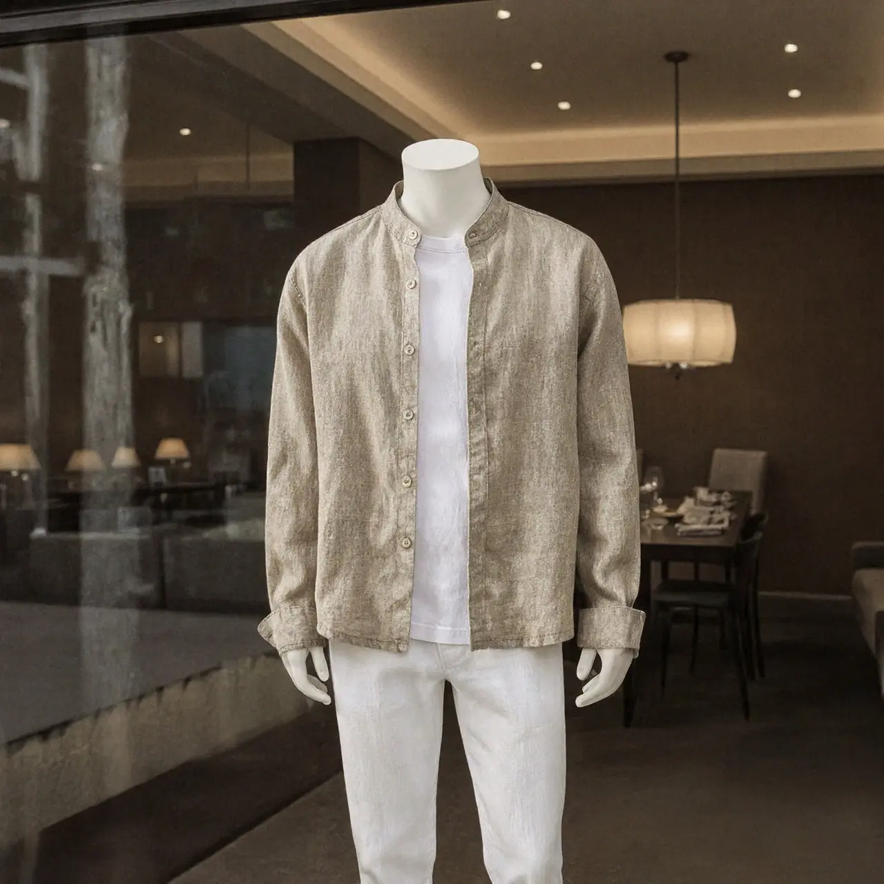 Camisa de 100% lino high quality - Image 4